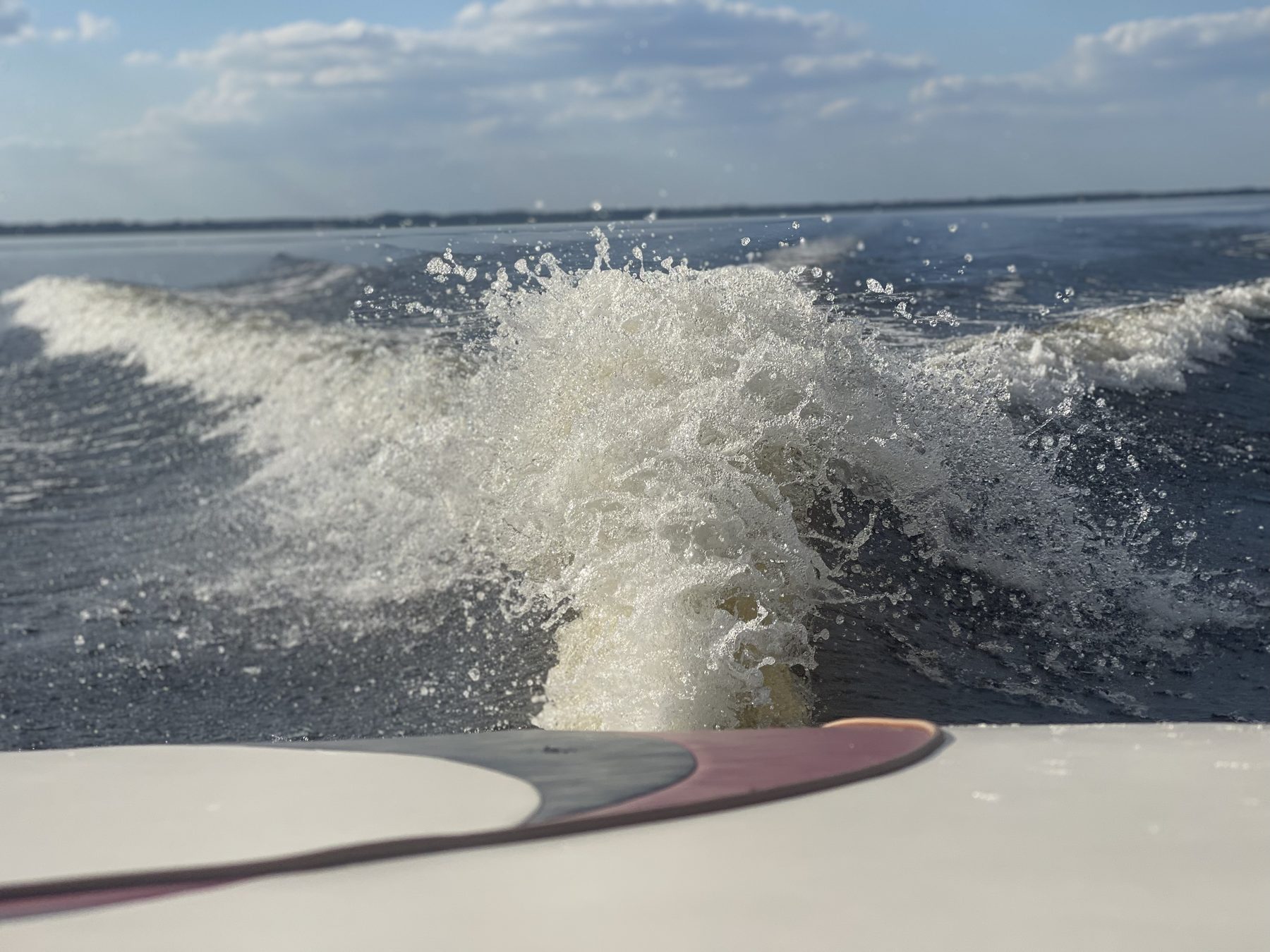 Water skiing on Lake Toho